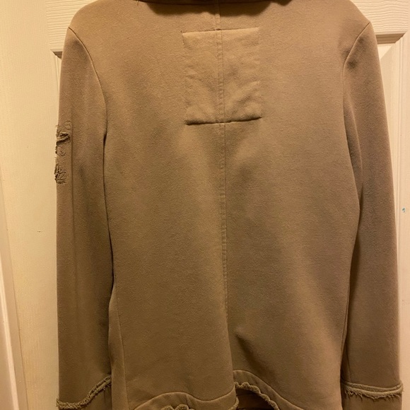 Khaki green Esprit jersey jacket - Picture 2 of 3